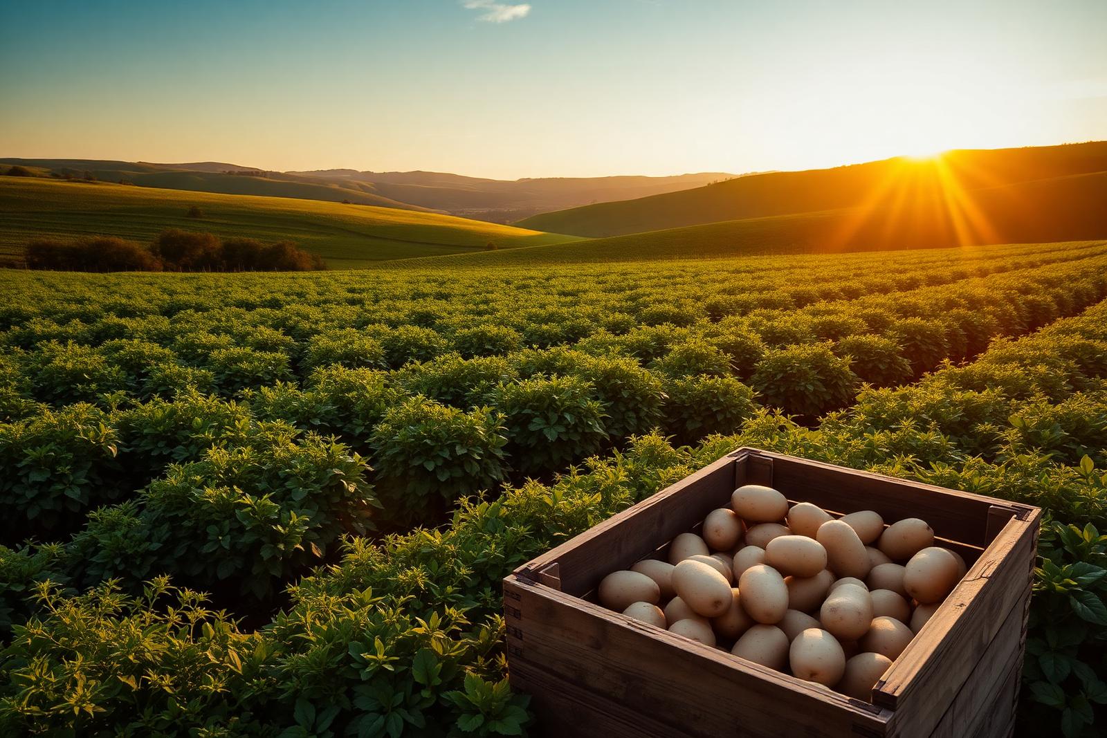 Potato farm